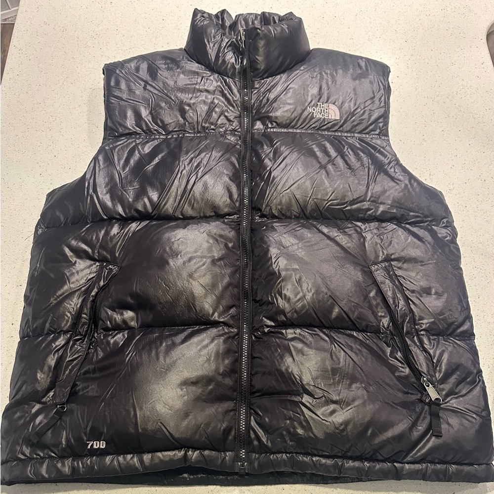 The North Face 700 Series Buffer Vest, Shiny